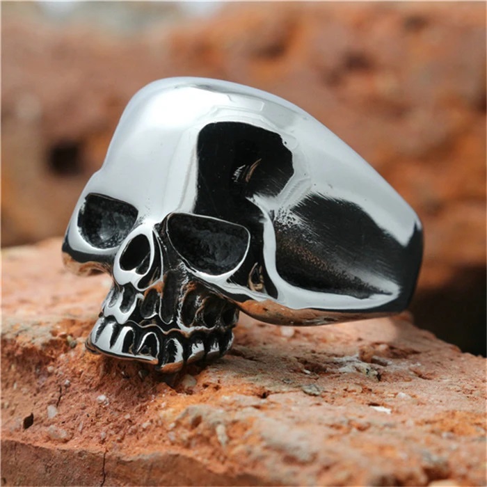 Have the Stainless Skull Rings for purchase and turn Bold