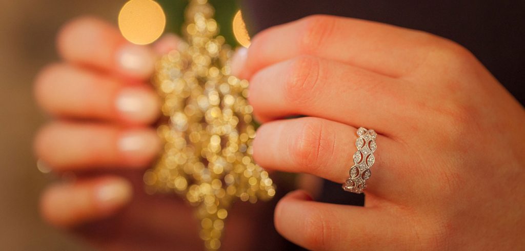 Our tell-all guide to styling a piece of gemstone jewellery for a wedding