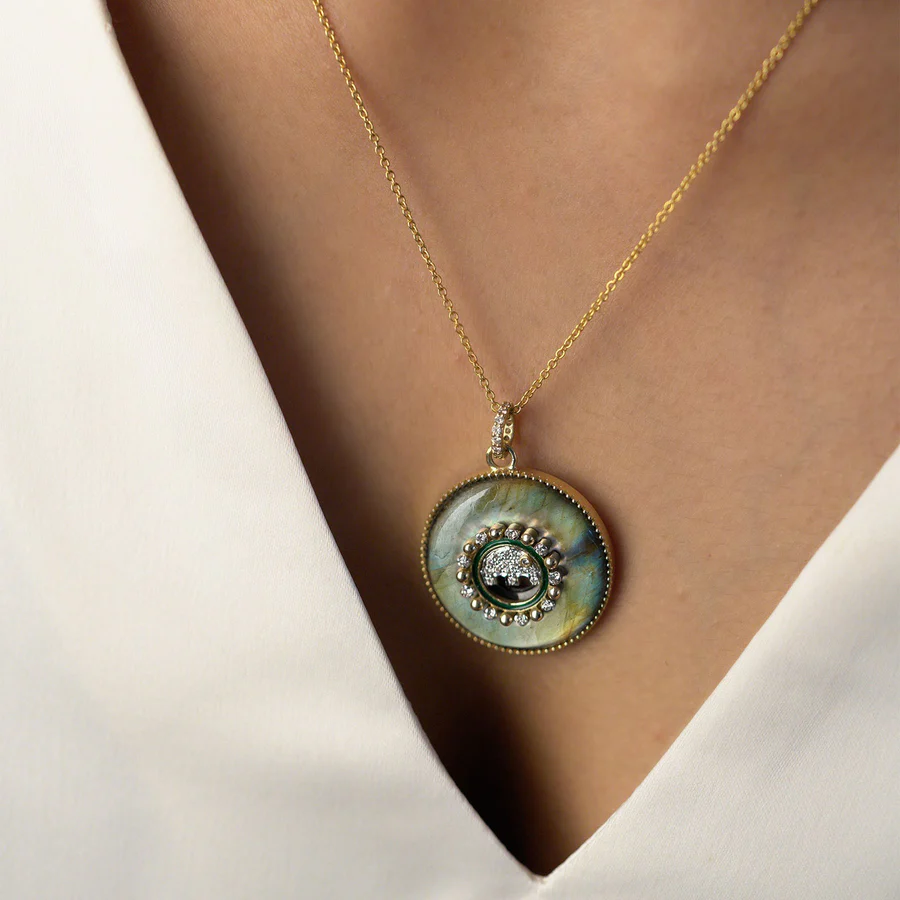 8 Ways To Style Your Labradorite Necklace